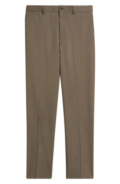 Theory Curtis Drawstring Pant In Motion Wool In Brown