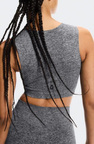 On Studio Knit Crop In Gray