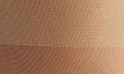 Hue 30 Denier Sheer Coverage Control Top Tights In Neutral