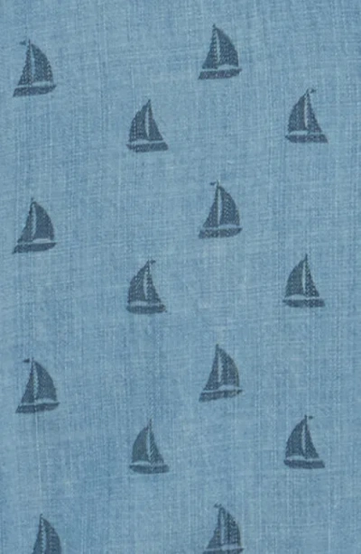 Splendid Sail Away Romper In Blue