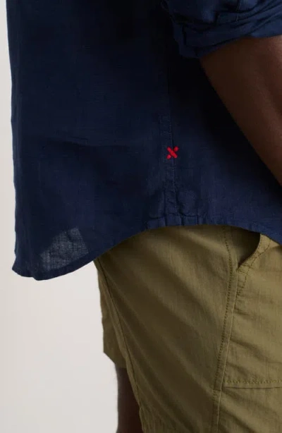 Alex Mill Mill Linen Button-down Shirt In Blue