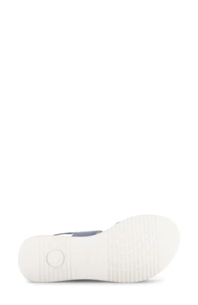 Gabor Slingback Wedge Sandal In Blue