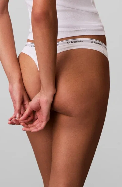 Calvin Klein Assorted 5-pack Cotton Blend Thongs In Multi