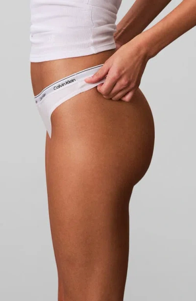 Calvin Klein Assorted 5-pack Cotton Blend Thongs In Multi