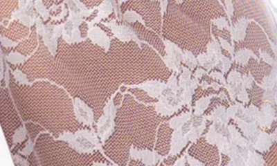 Mapalé Mapale Floral Mesh Wrap In White