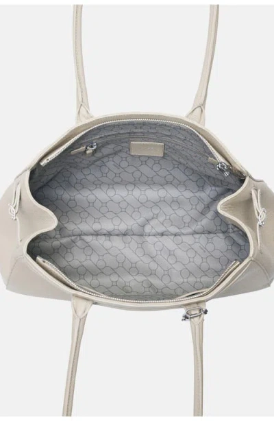 Oryany Harper Leather Shoulder Bag In White