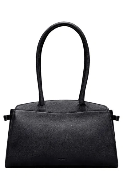 Oryany Harper Leather Shoulder Bag In Black
