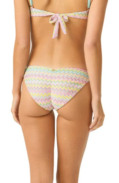 Pq Swim Basic Ruched Bikini Bottoms In Multi