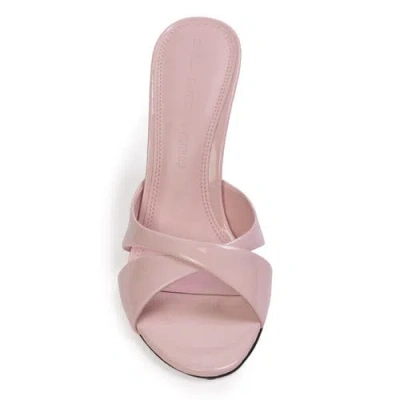Black Suede Studio Aika 95 Mule In Pink