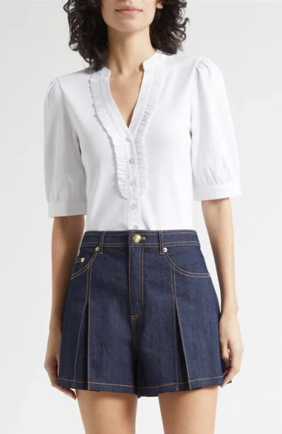 Cinq À Sept Cinq A Sept Junie Top In White
