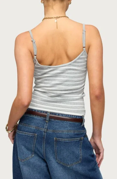 Edikted Layered Stripe Camisole In Multi