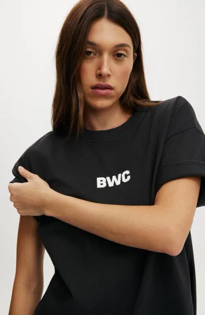Body Active Graphic Tee In Black