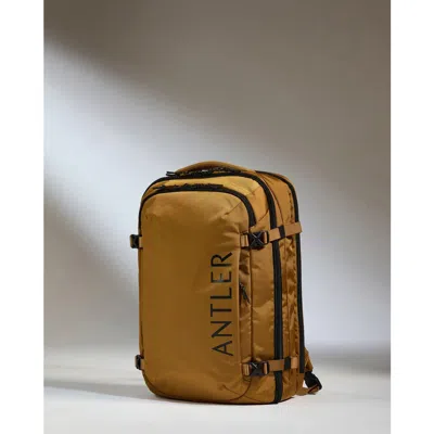 Antler Womens Mustard A Discovery Woven Backpack 45l In Gold