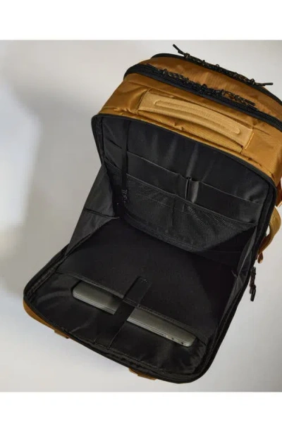 Antler Womens Mustard A Discovery Woven Backpack 45l In Gold