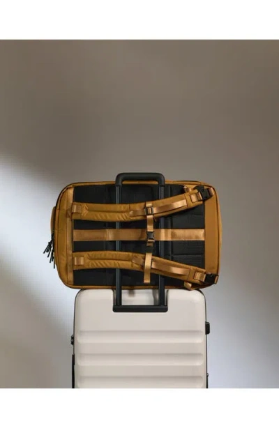 Antler Womens Mustard A Discovery Woven Backpack 45l In Gold
