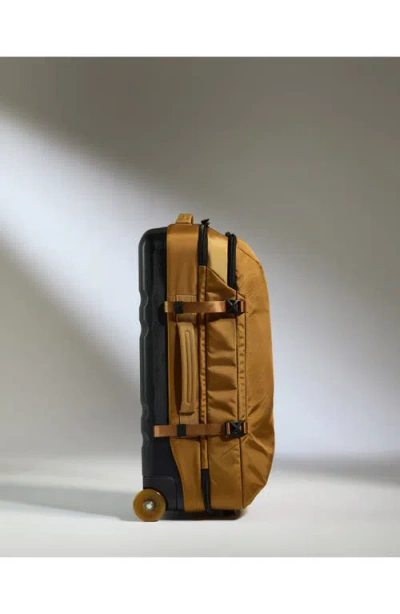 Antler Womens Mustard A Discovery Woven Backpack 45l In Gold
