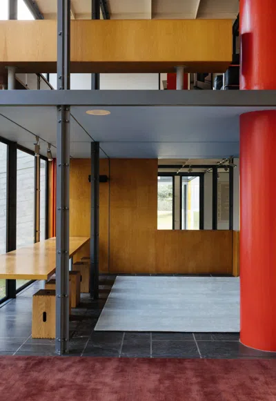 Layered Solid Wool Blue Clair Sample 4" X 7" In Blue