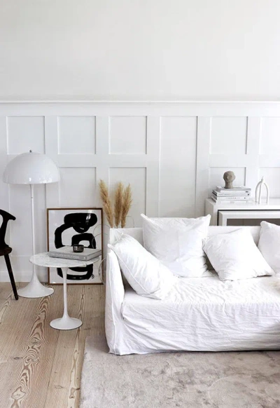 Layered Solid Viscose True Greige  Sample 4" X 7" In Gray