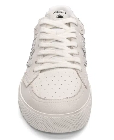 Ash Moonlight Studs Leather Sneaker In Neutral