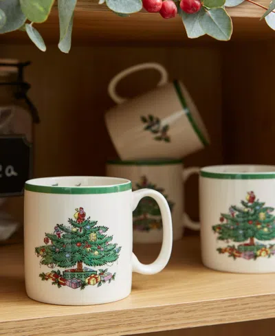 Spode Christmas Tree Mug, 9 Oz. In Multi