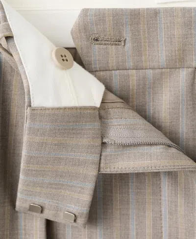 Mango Wool Blend Suit Pants Medium Brown In Brown