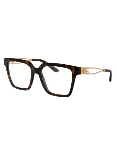 Dolce & Gabbana Dg3376b Square Acetate Sunglasses In Brown