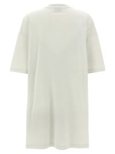 Balenciaga Cotton Jersey Semi Fitted Short Dress In Brown