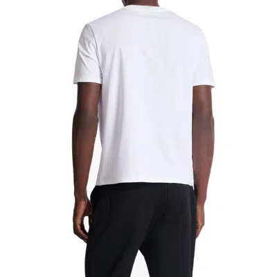 Balmain Logo-print T-shirt Men In White