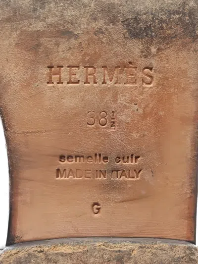 Pre-owned Hermes 2000s Jumping Boots In Black