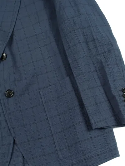 Pre-owned Hermes 2010s Checked Jacket In Brown