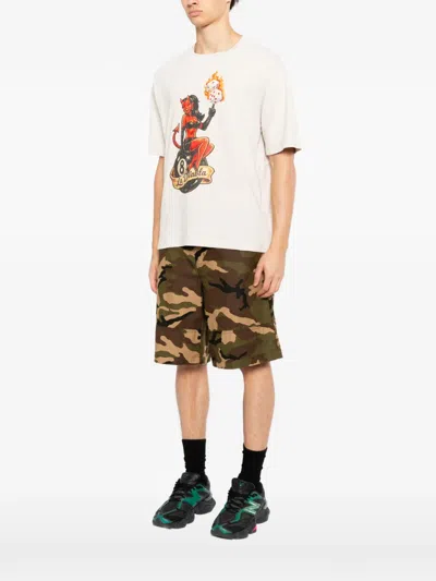 Melt Graphic-print T-shirt In Neutral