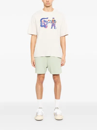 Melt Graphic-print T-shirt In White