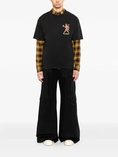 Melt Devil-print T-shirt In Black