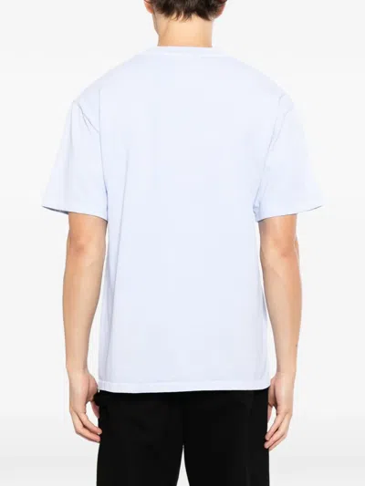 Melt Eagle-print T-shirt In Blue