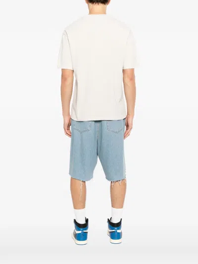 Melt Eagle Graphic T-shirt In White