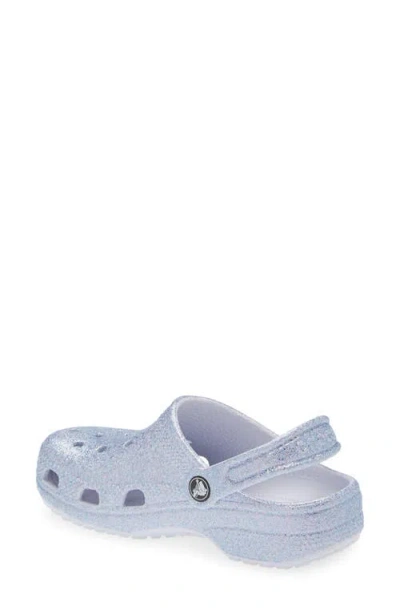 Crocs Classic Glitter Sabots Enfants Frosted Glitter 38 In Gray