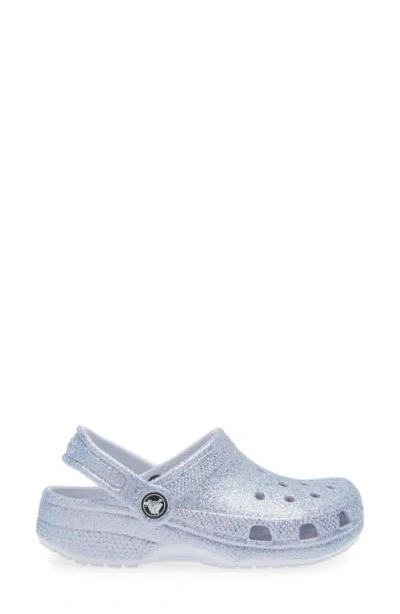 Crocs Classic Glitter Sabots Enfants Frosted Glitter 38 In Gray