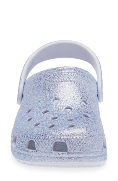 Crocs Classic Glitter Sabots Enfants Frosted Glitter 38 In Gray