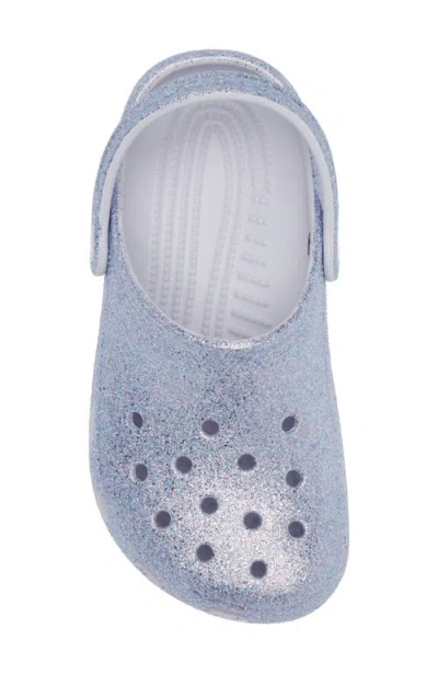 Crocs Classic Glitter Sabots Enfants Frosted Glitter 38 In Gray