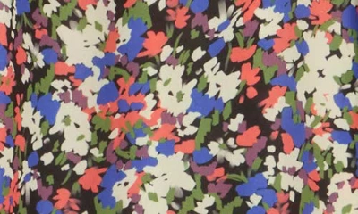 Gemma + Jane Georgette Button Front Top In Multi