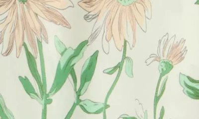 Gemma + Jane Georgette Button Front Top In Multi