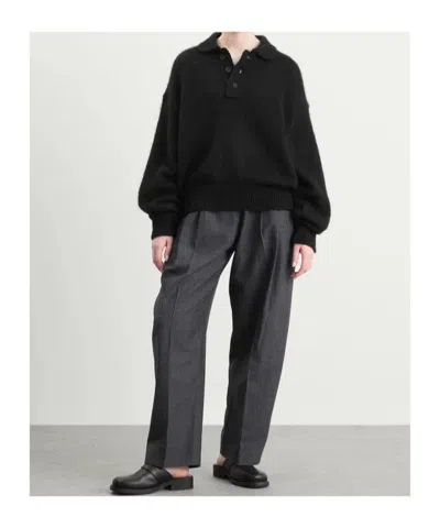 Studio Nicholson Dune Sweater In Black