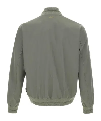 Woolrich Wesley Bomber Jacket In Gray