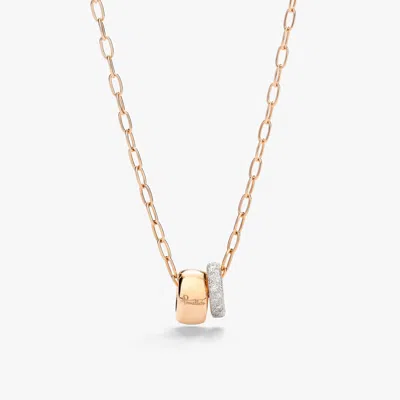 Pomellato Iconica 18-karat Rose Gold Diamond Necklace