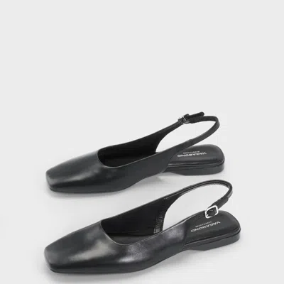 Vagabond Delia Slingback Ballet Flats In Black
