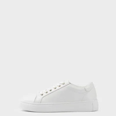 Vagabond Zoe Lace-up Platform Sneakers In White