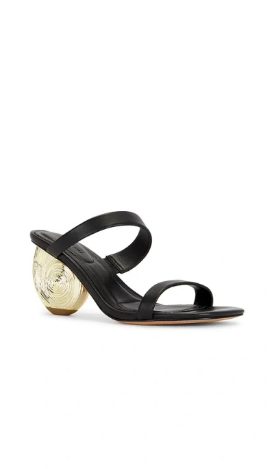 Simkhai Marion Metallic Leather Shell Heel In Multi