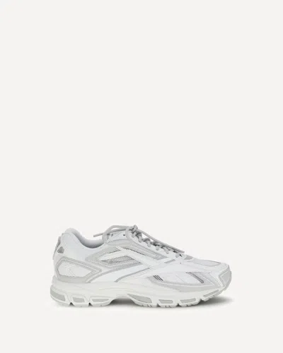 Reebok White Polyethylene Athletic Sneakers In Multi