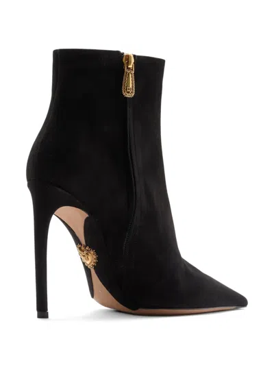 Dolce & Gabbana Suede Ankle Boot In Multi