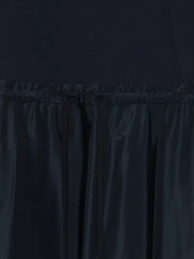 Aspesi Drawstring Midi Dress In Multi